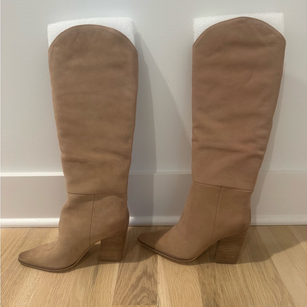 Steve Madden Croft Boot - Tan Nubuck - Size 6